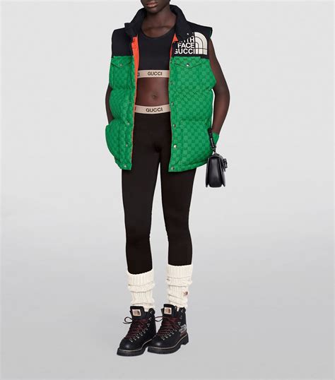 gucci north face crop top|real Gucci top.